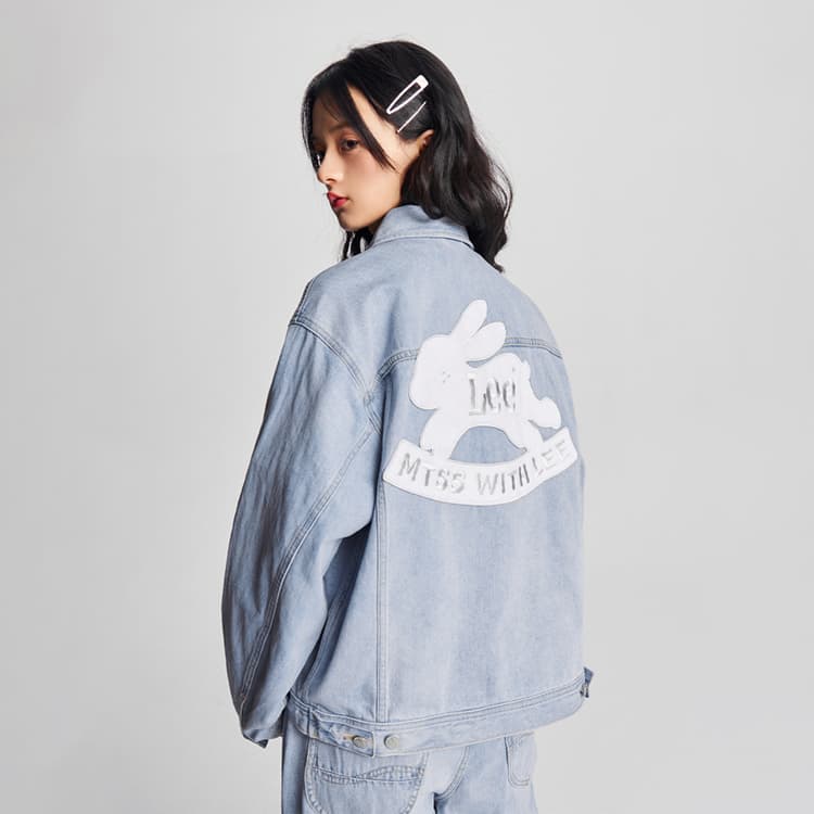 Джинсовая куртка Lee X Melting Sadness FW24 - изображение 8