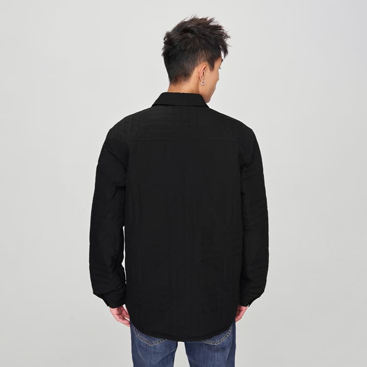 Зимняя куртка Lee FW24 Quilted Down Jacket Black - изображение 6