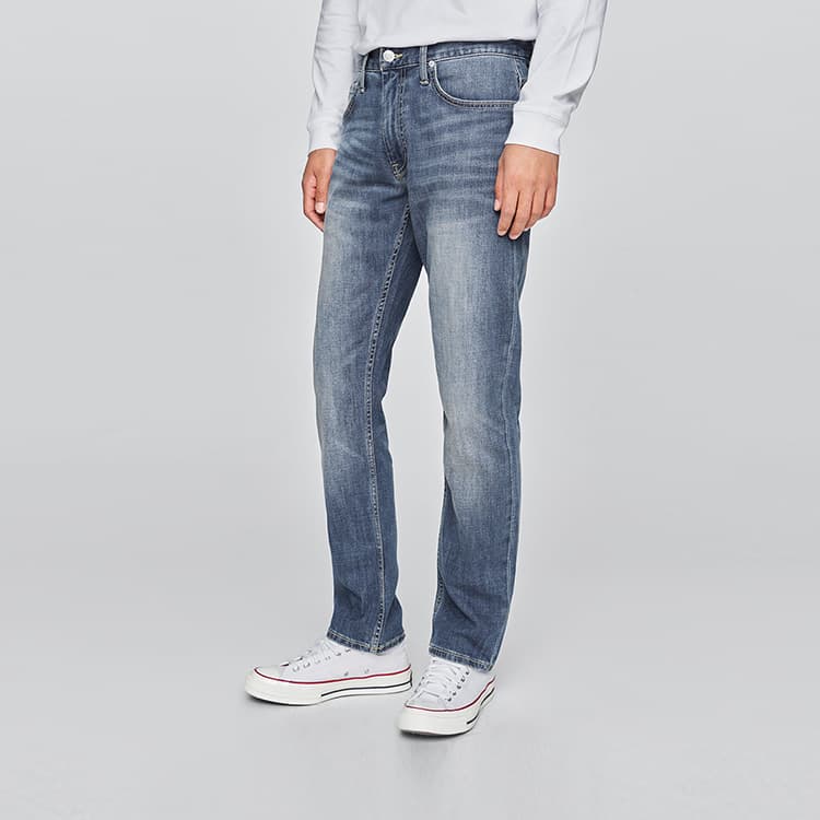 Штаны Lee FW25 726 Standard Mid-Rise Straight Five-Pocket Jeans - изображение 6