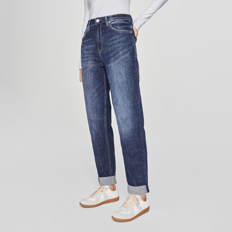 Джинсы Lee SS25 Джинсы Женские Темно-синий - изображение 6