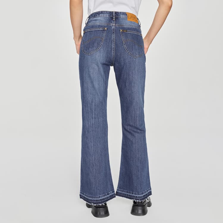 Джинсы Lee SS25 Джинсы Женские Средне-синий - изображение 6