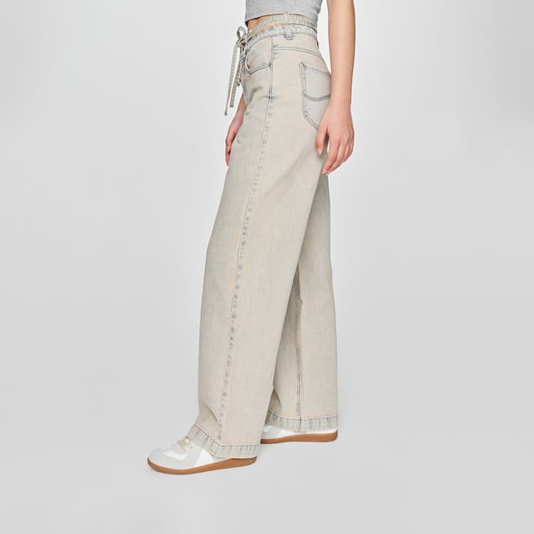 Джинсы Lee SS25 Джинсы Женские Винтажный Светло-Синий - изображение 4
