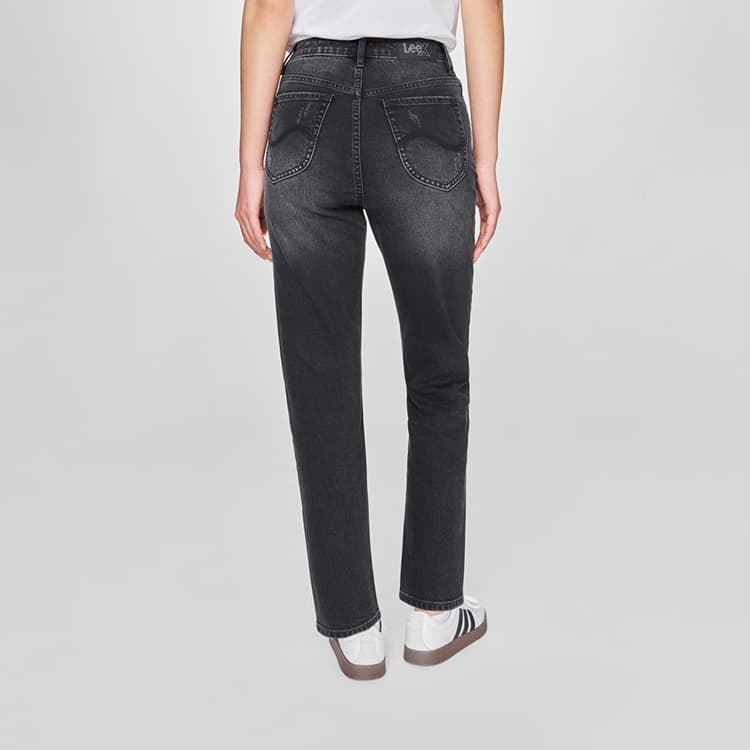 Джинсы Lee SS25 Джинсы Женские Черный Серый - изображение 7
