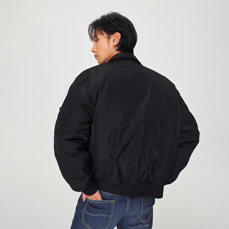 Зимняя куртка Lee FW24 Baseball Down Jacket Black - изображение 8