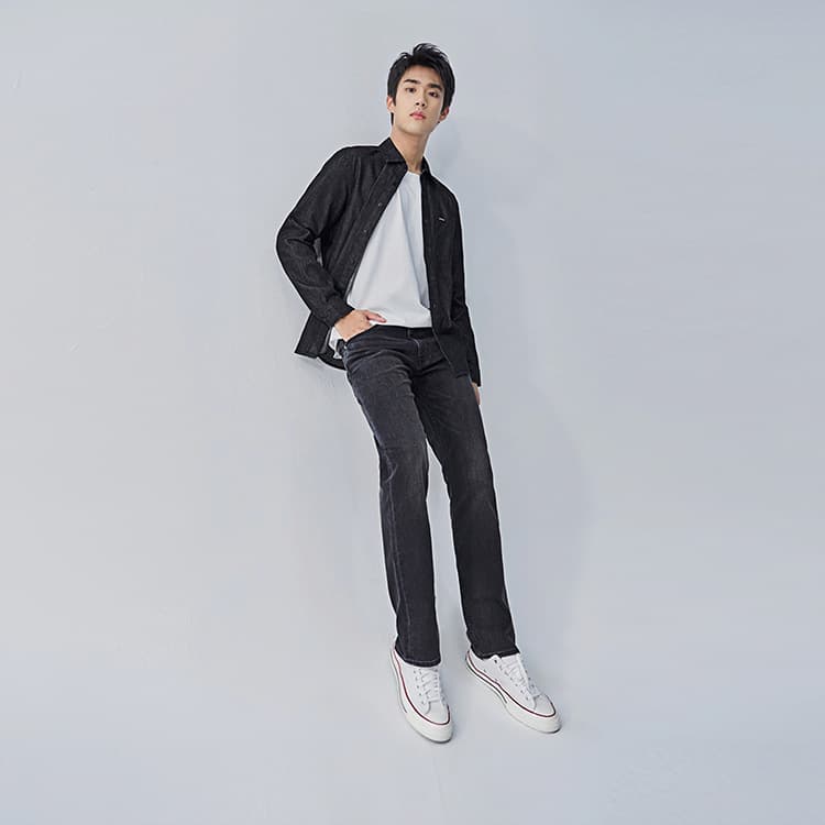 Штаны Мужские джинсы Lee co-branded model - изображение 5