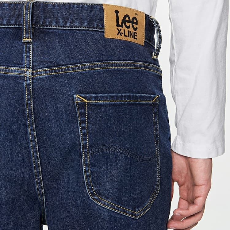 Штаны Lee FW23 Straight Jeans Mid Blue - изображение 6