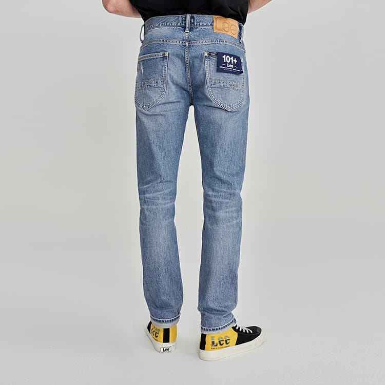 Штаны Lee FW23 705 Standard Tapered Jeans Light Blue - изображение 6