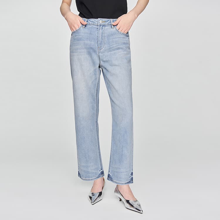 Джинсы Lee SS25 Джинсы Женские Светло-Синий - изображение 5