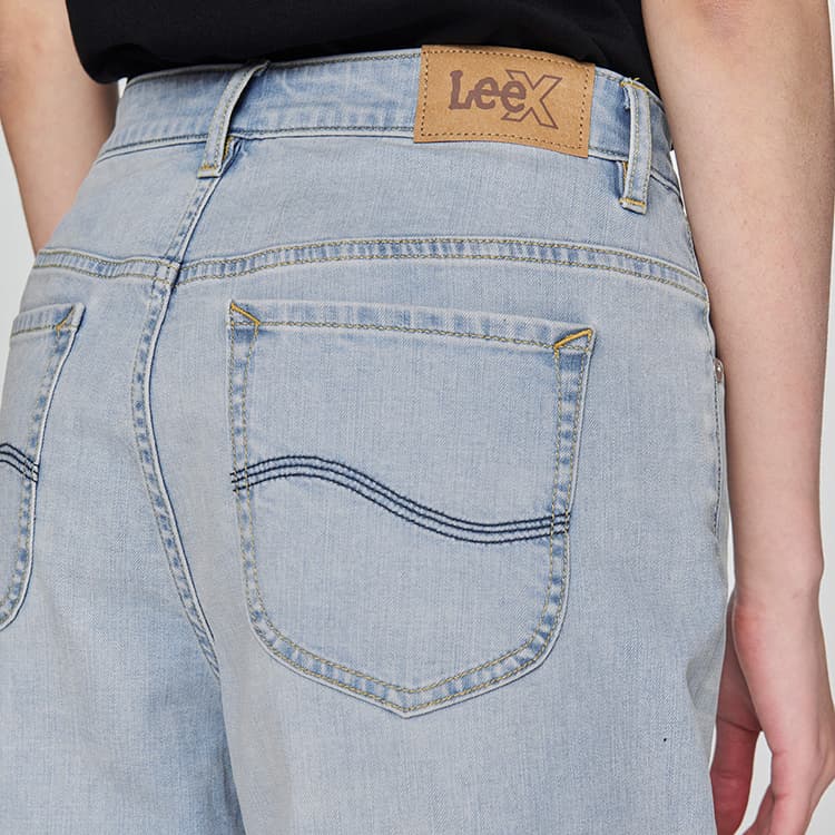 Джинсы Lee SS25 Джинсы Женские Светло-синий - изображение 7