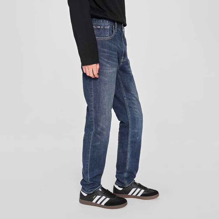 Штаны Lee SS25 Джинсы Мужские Средне-Темно-Синие - изображение 6