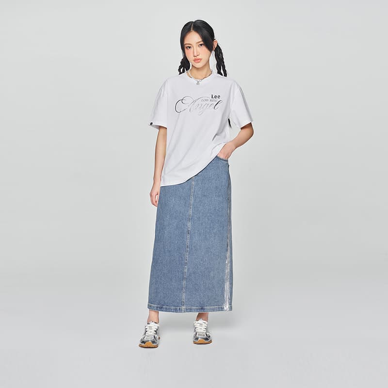 Футболка Lee Белые Женские Футболки - изображение 3