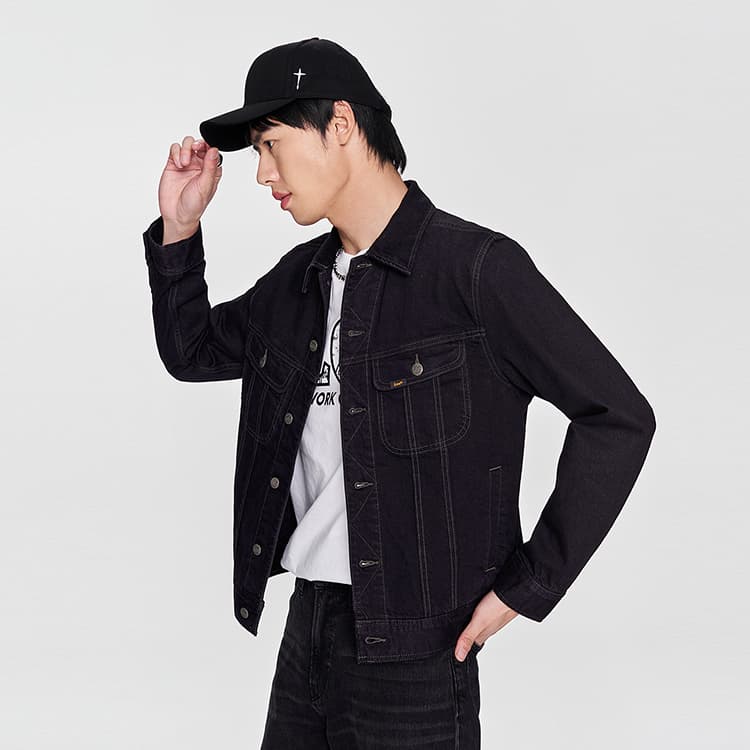 Джинсовая куртка Lee SS24 Denim Jacket Black - изображение 6