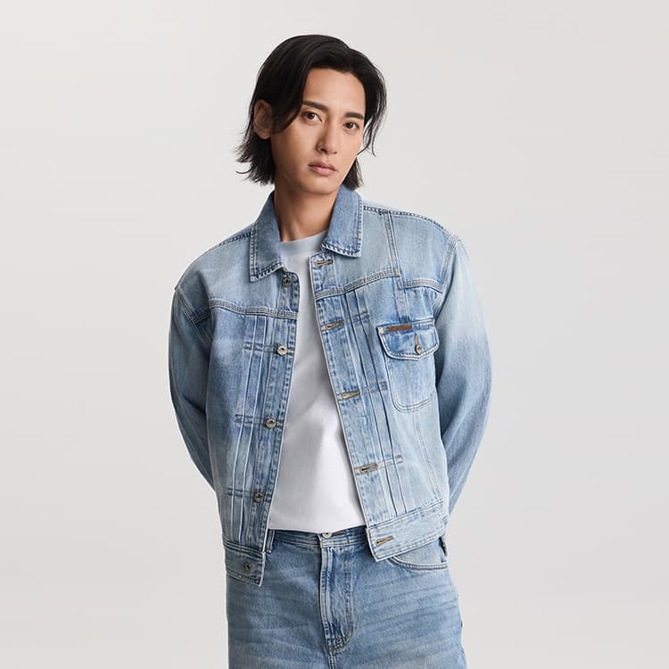 Джинсовая куртка Lee FENG CHEN WANG SS26 - изображение 4