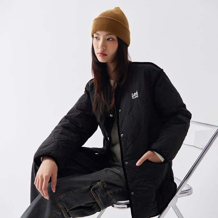 Пуховик Lee FW24 Пуховик Женский Черный - изображение 8