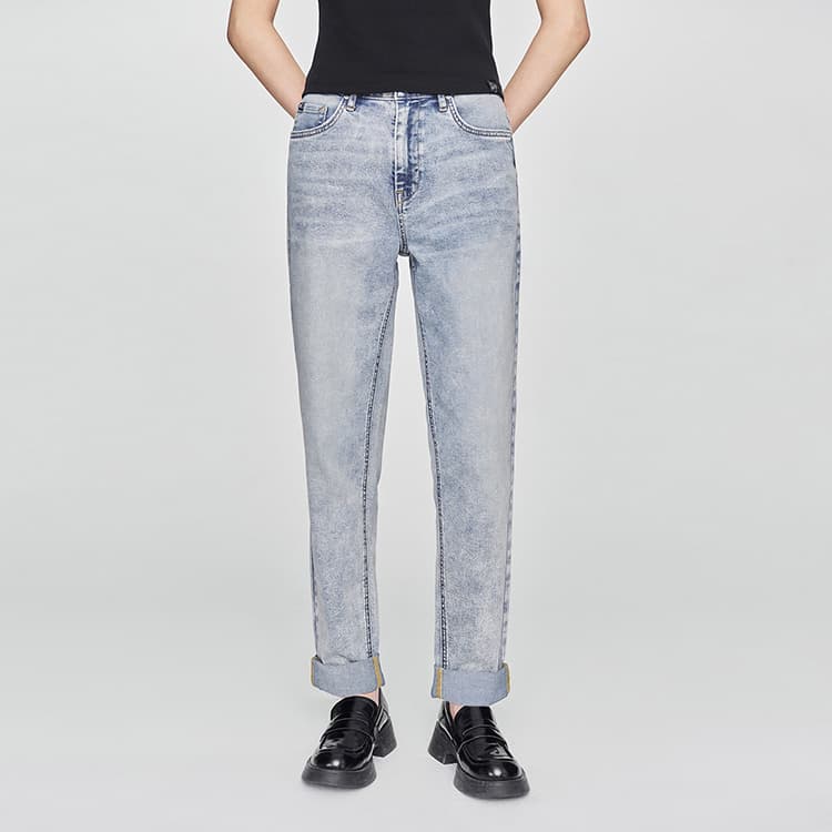 Джинсы Lee SS25 Джинсы Женские Светло-Синий - изображение 5