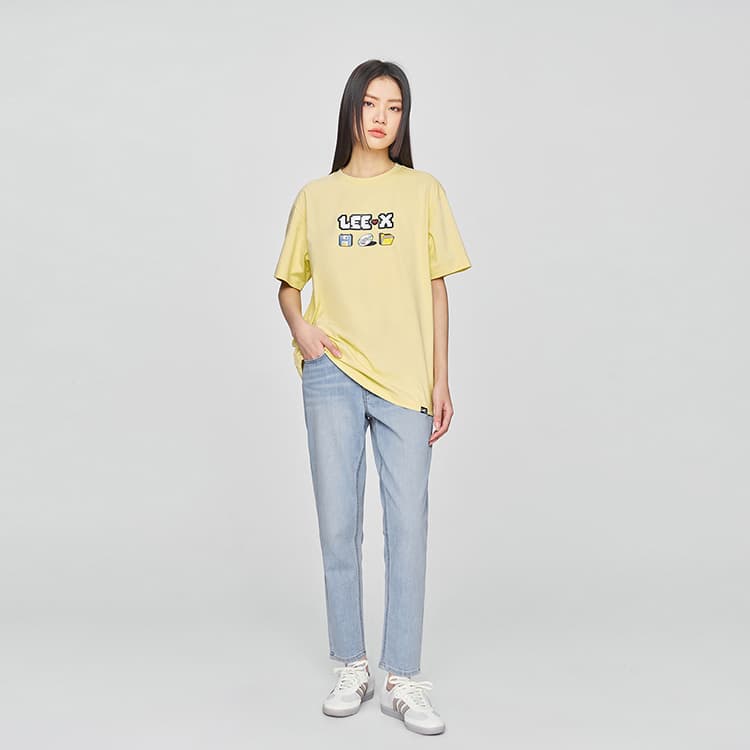 Джинсы Lee SS25 Джинсы Женские Светло-Синий - изображение 3