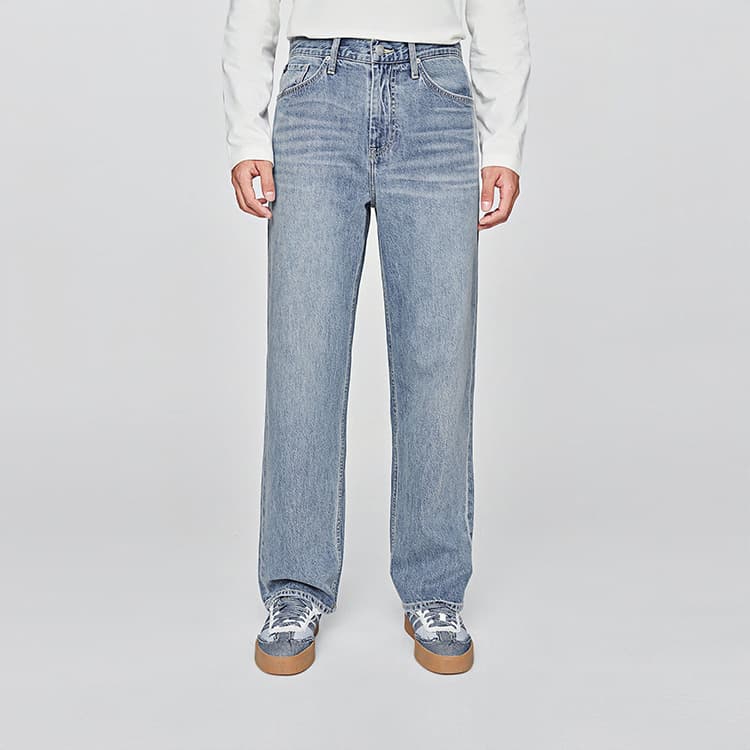Штаны Lee FW25 Classic Straight Five-Pocket Jeans - изображение 4