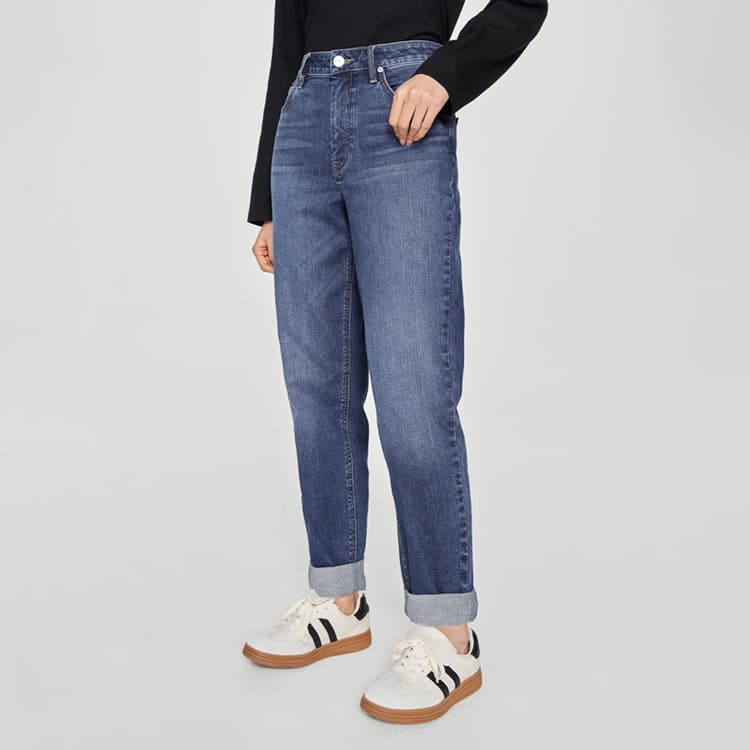 Джинсы Lee SS25 Джинсы Женские Средне-синий - изображение 6