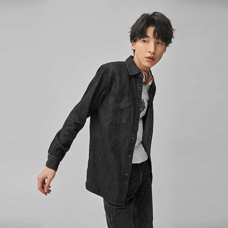 Джинсовая куртка Lee Denim Jacket Black - изображение 5
