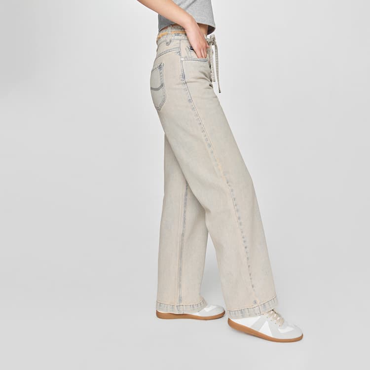 Джинсы Lee SS25 Джинсы Женские Винтажный Светло-Синий - изображение 5