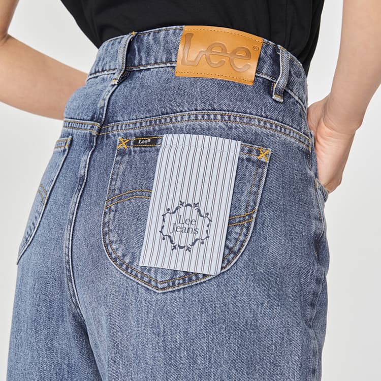 Джинсы Lee SS25 Джинсы Женские Средний Светло-Синий - изображение 7