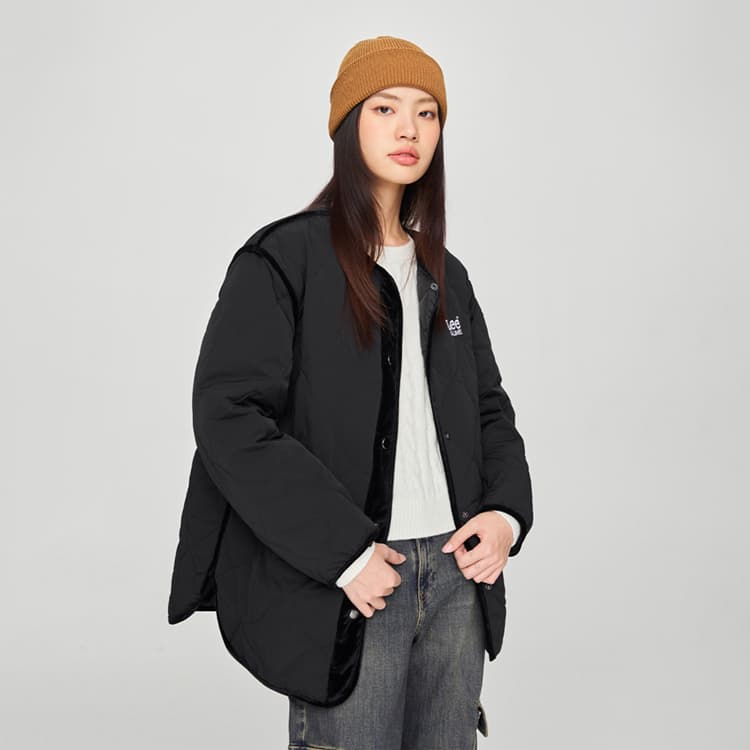 Пуховик Lee FW24 Пуховик Женский Черный - изображение 6