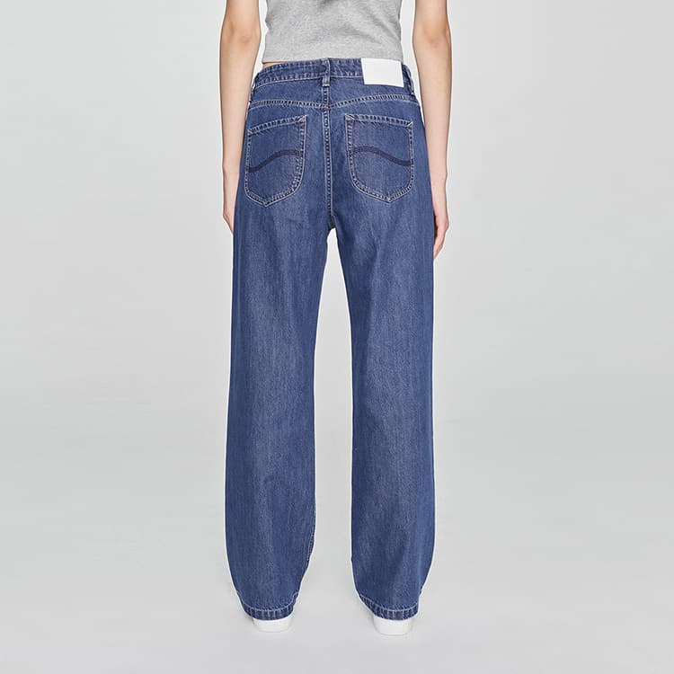 Джинсы Lee SS25 Джинсы Женские Средне-синий - изображение 6