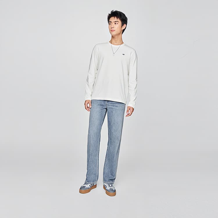 Штаны Lee FW25 Classic Straight Five-Pocket Jeans - изображение 3