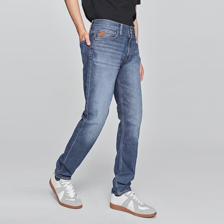 Штаны Lee SS25 Джинсы Мужские Средне-Синие - изображение 5