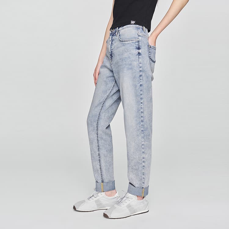 Джинсы Lee SS25 Джинсы Женские Светло-Синий - изображение 6