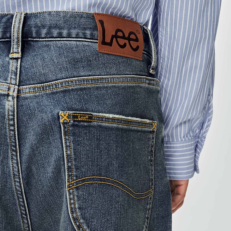 Штаны Мужские джинсы Lee Co-branded Vintage Blue - изображение 8