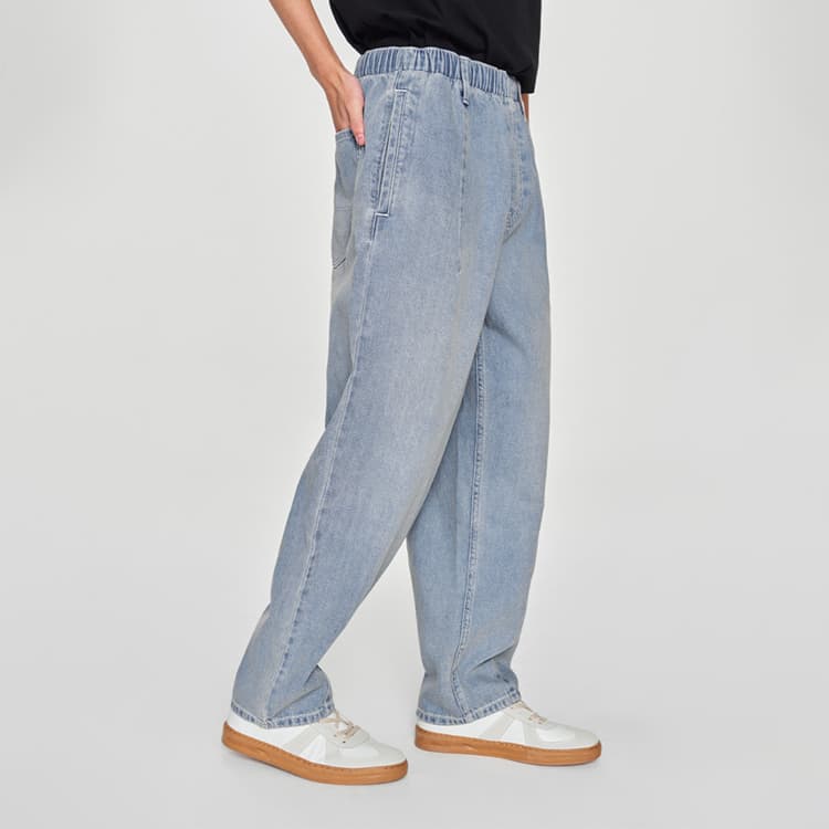 Штаны Lee SS25 Джинсы Унисекс Светло-Синий - изображение 6