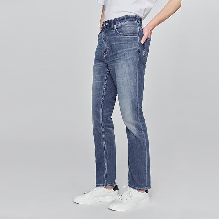 Штаны Lee Medium Blue Men's Jeans Ли Средне-синие Мужские Джинсы - изображение 5