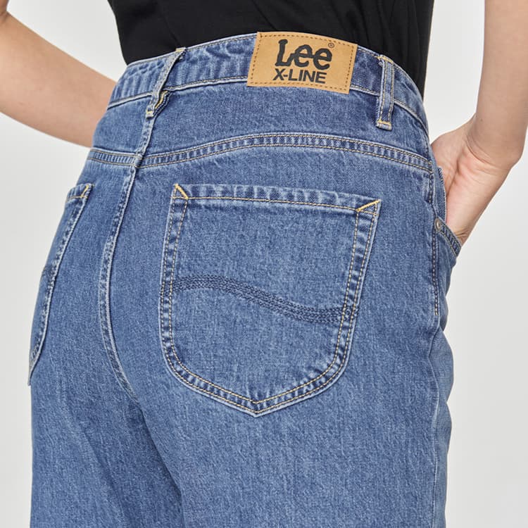 Джинсы Lee SS25 Джинсы Женские Средне-синий - изображение 6