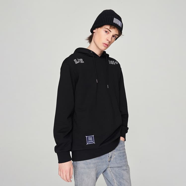 Худи Lee 101+ Hoodie Black - изображение 4
