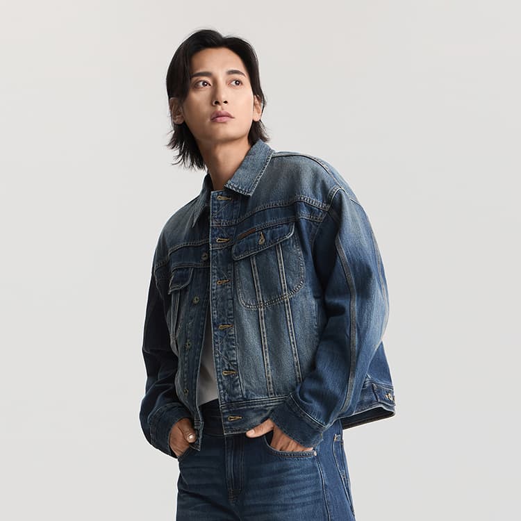 Джинсовая куртка Lee FENG CHEN WANG SS26 101J - изображение 6