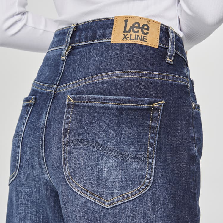Джинсы Lee SS25 Джинсы Женские Темно-синий - изображение 8