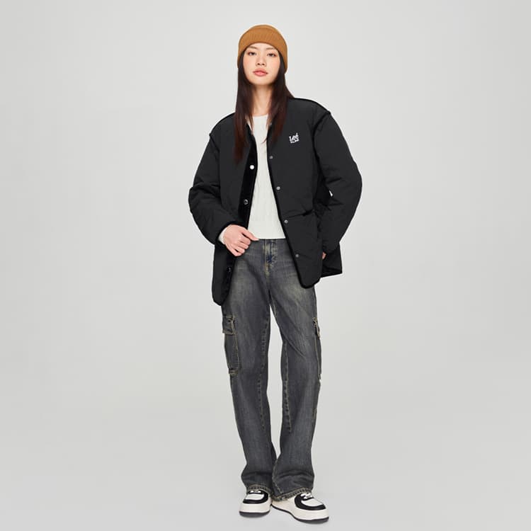 Пуховик Lee FW24 Пуховик Женский Черный - изображение 4