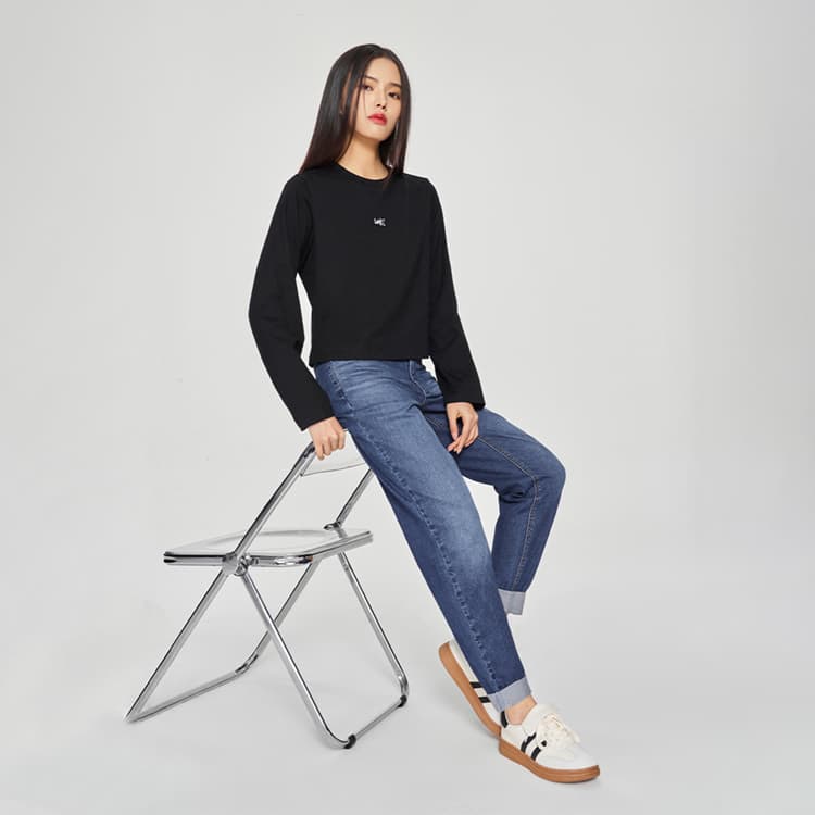 Джинсы Lee SS25 Джинсы Женские Средне-синий - изображение 4