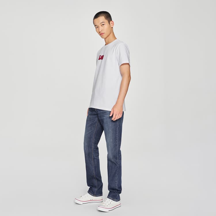 Штаны Lee SS25 Джинсы Мужские Средне-Синие - изображение 3