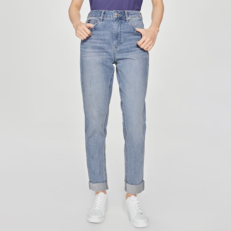 Джинсы Lee SS25 Джинсы Женские Светло-Синий - изображение 4