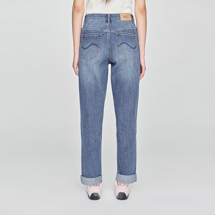 Джинсы Lee SS25 Джинсы Женские Средне-синий - изображение 7