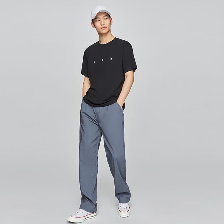 Штаны Lee SS25 Повседневные брюки Мужские Железо Серый - изображение 3