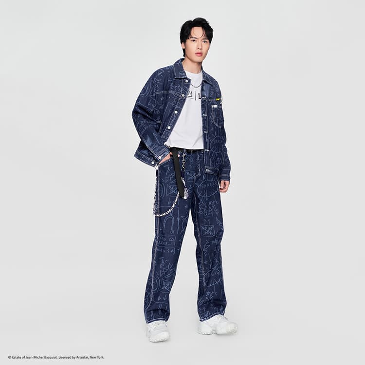 Штаны Lee X Basquiat SS24 - изображение 4