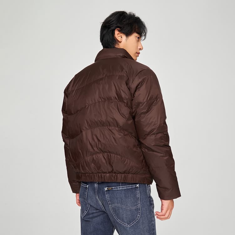 Зимняя куртка Lee FW24 Пуховик Мужской Темно-Коричневый - изображение 7