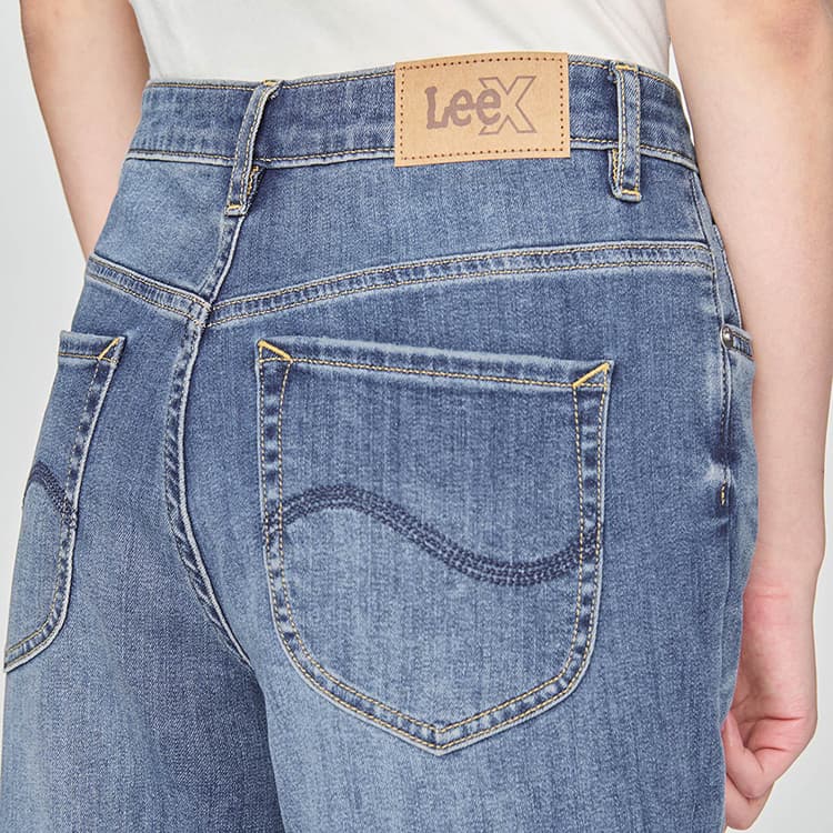 Джинсы Lee SS25 Джинсы Женские Средне-синий - изображение 8