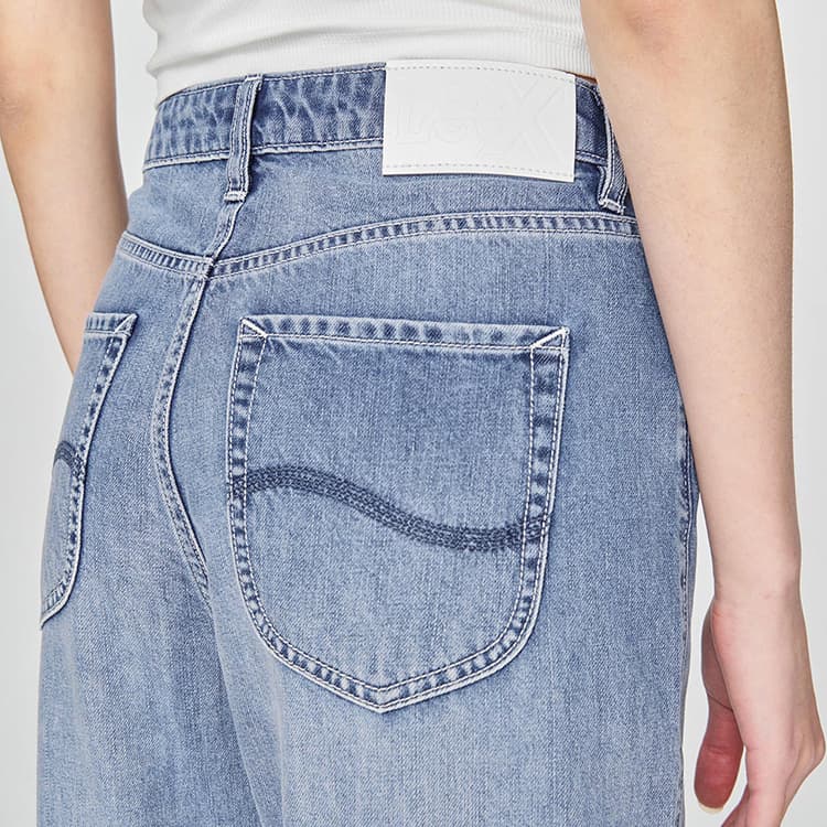 Джинсы Lee SS25 Джинсы Женские Светло-Синий - изображение 7