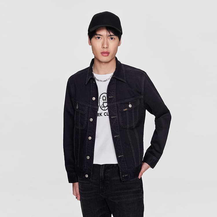 Джинсовая куртка Lee SS24 Denim Jacket Black - изображение 3