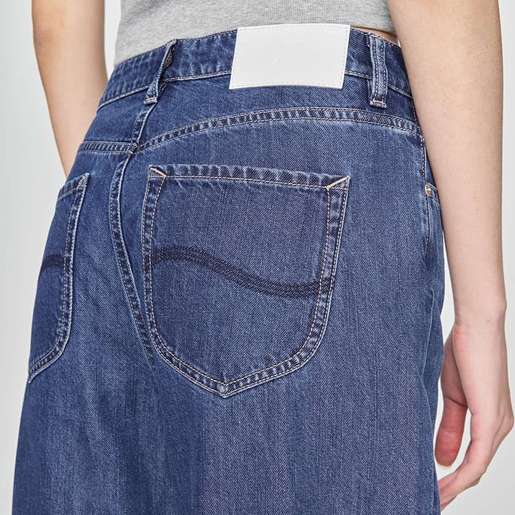 Джинсы Lee SS25 Джинсы Женские Средне-синий - изображение 7