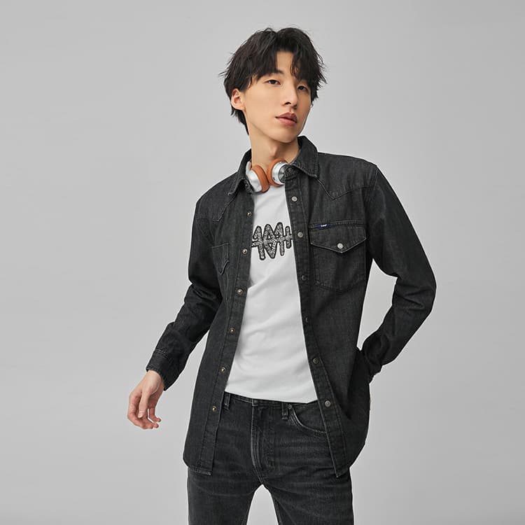 Джинсовая куртка Lee Denim Jacket Black - изображение 4